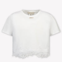 Twinset Kinder Meisjes T-Shirt In Wit