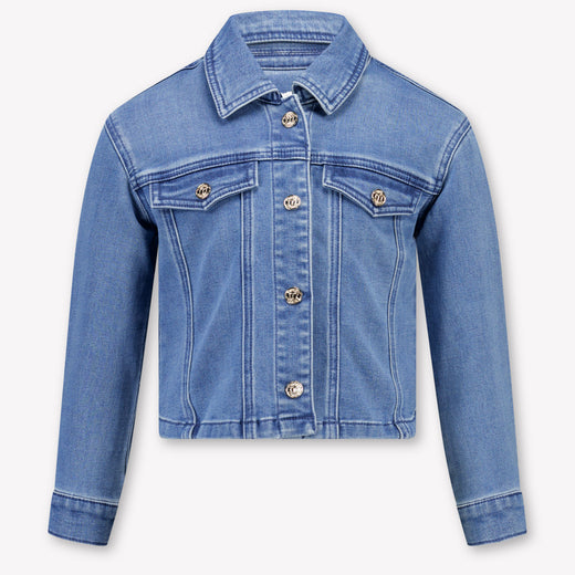 Twinset Kids Girls Jackets In Blue