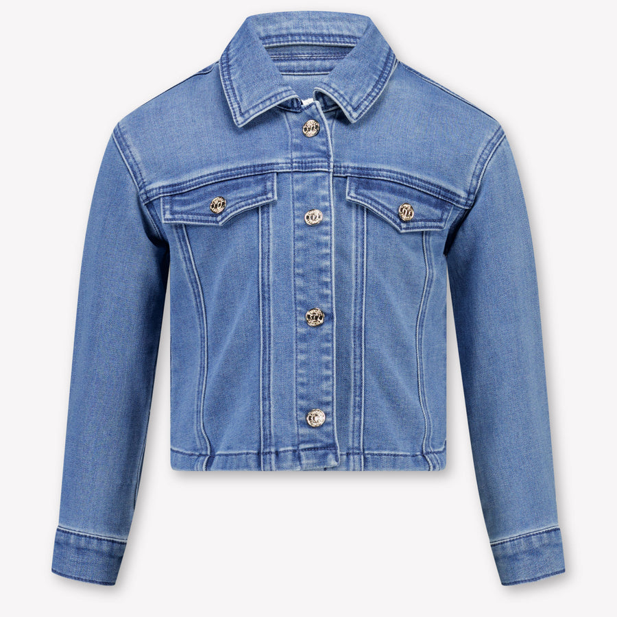 Twinset Girls Denim Jacket in Blue