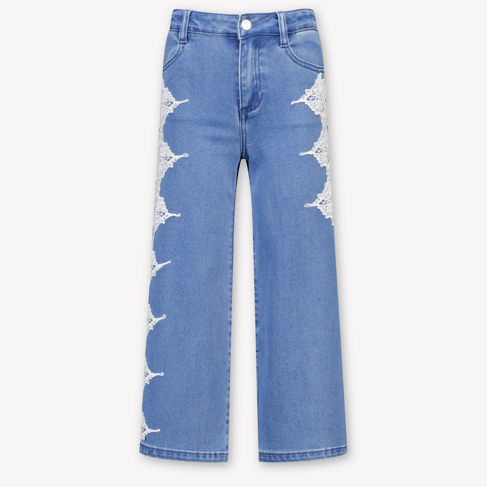 Twinset Kids Girls Jeans In Blue