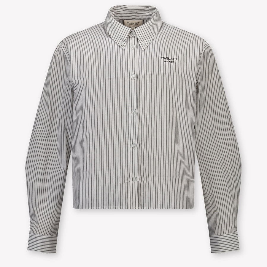 Twinset Girls Blouse in White
