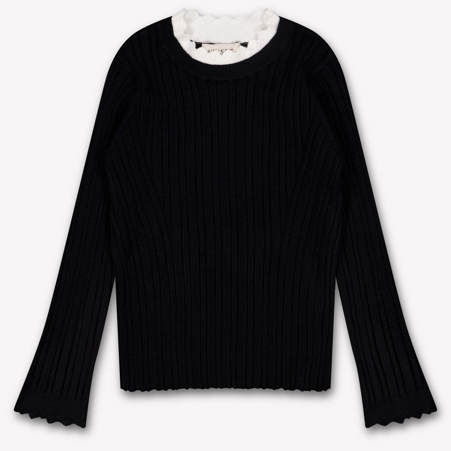 Twinset Girls Sweater in Black