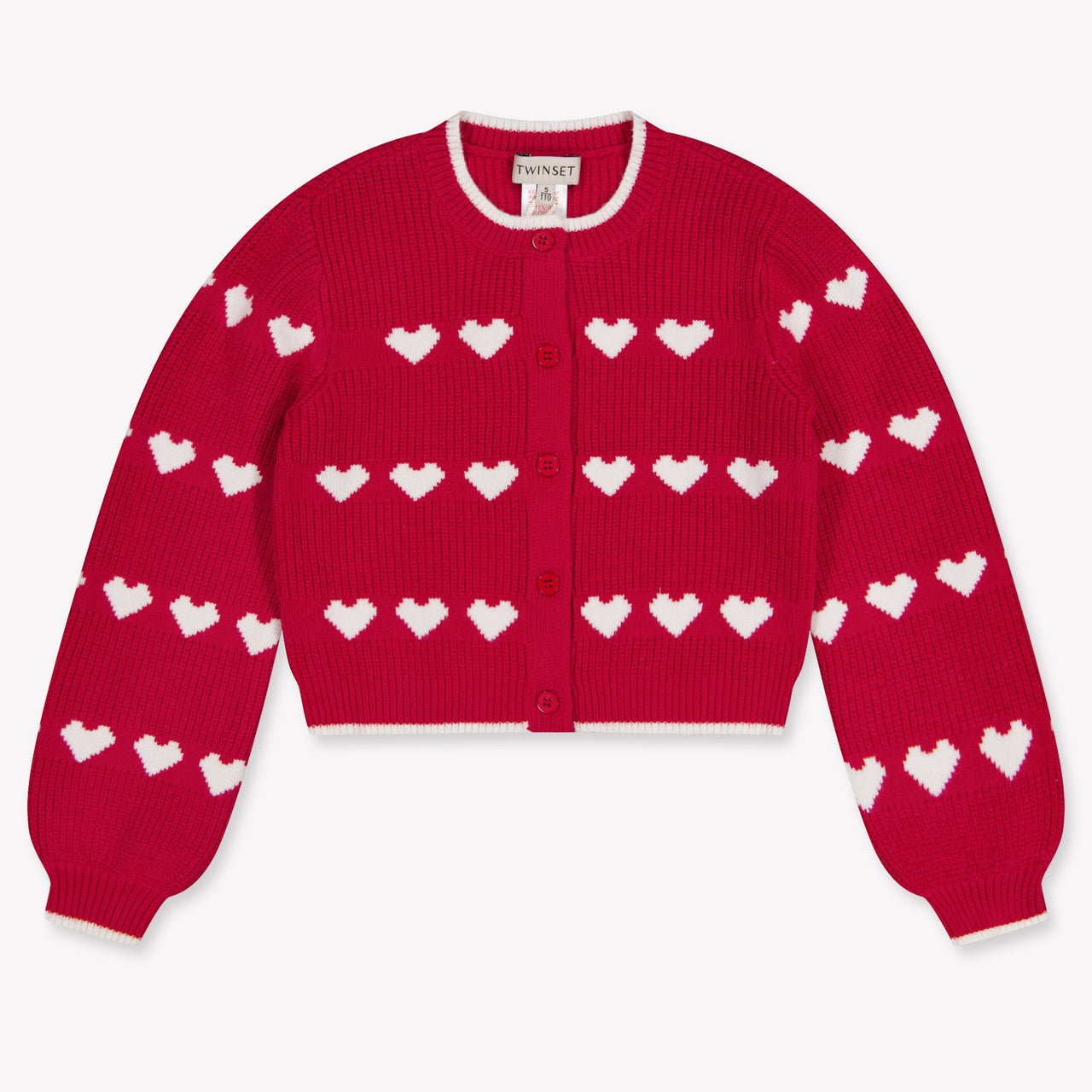 Twinset Kids Girls Sweater In Red