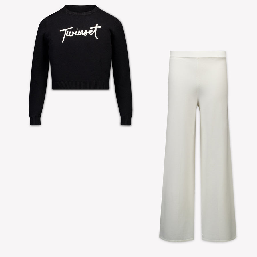 Twinset Girls Set in Black