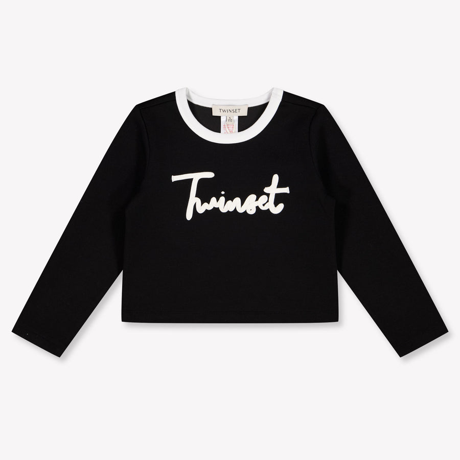 Twinset Kinder Meisjes Trui In Zwart