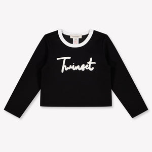 Twinset Kinder Meisjes Trui In Zwart