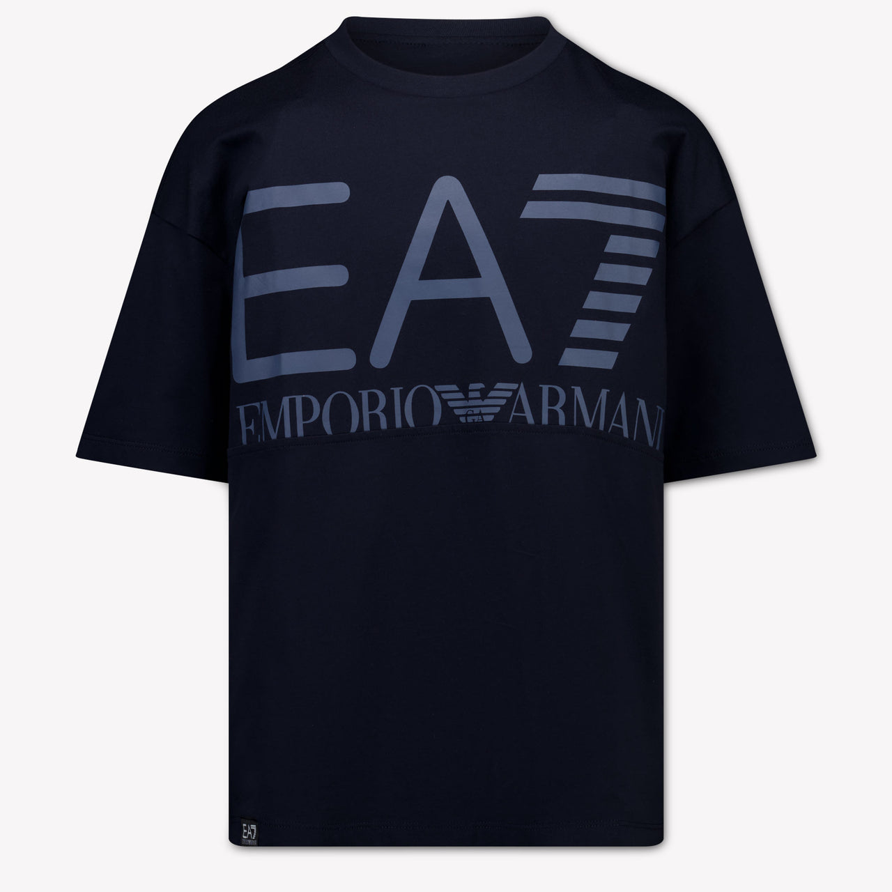 EA7 Kids Boys T-Shirt In Navy