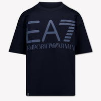 EA7 Kids Boys T-Shirt In Navy