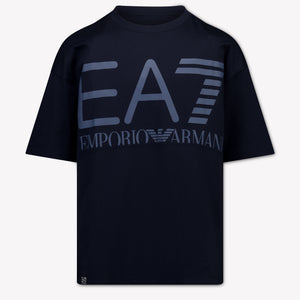 EA7 Kids Boys T-Shirt In Navy