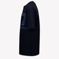 EA7 Kids Boys T-Shirt In Navy