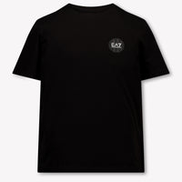 EA7 Kinder Jongens T-Shirt In Zwart