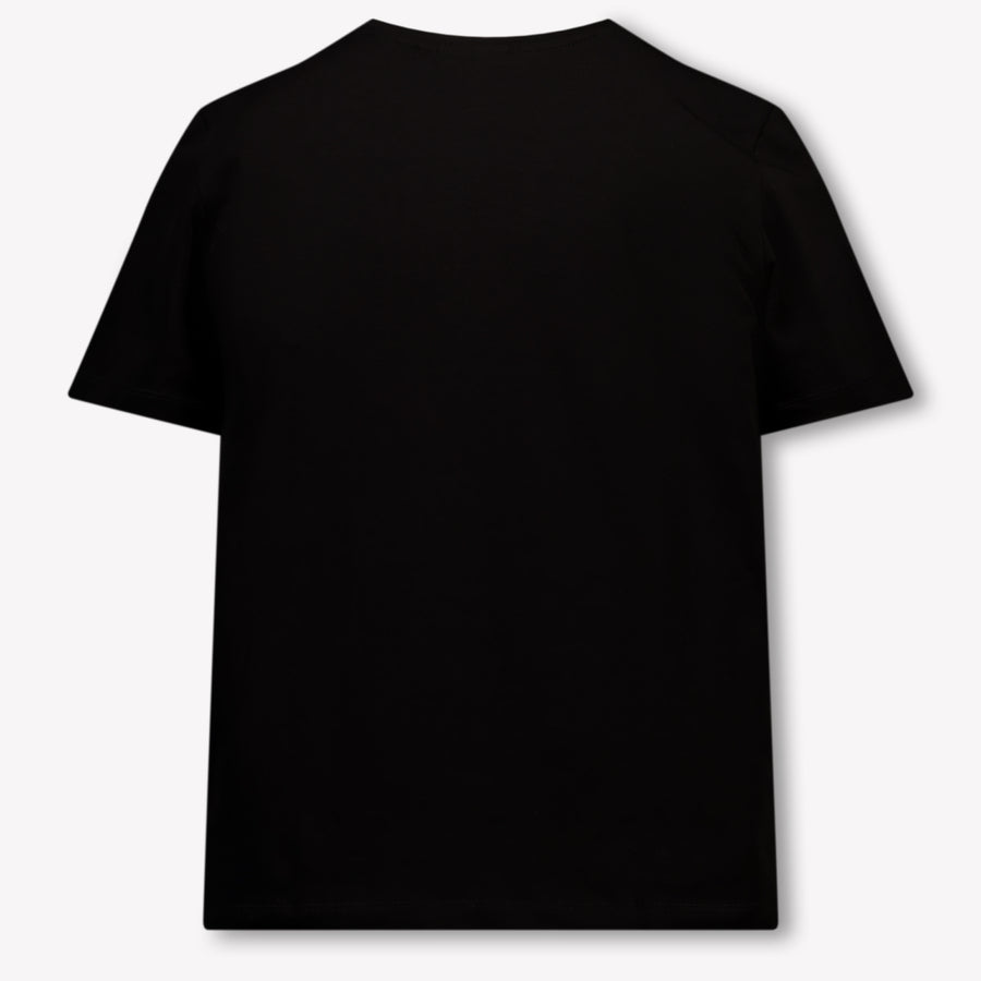 EA7 Kinder Jongens T-Shirt In Zwart