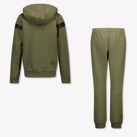 EA7 Kinder Jongens Joggingpak In Army
