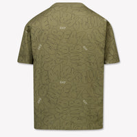 EA7 Kinder Jongens T-Shirt In Army
