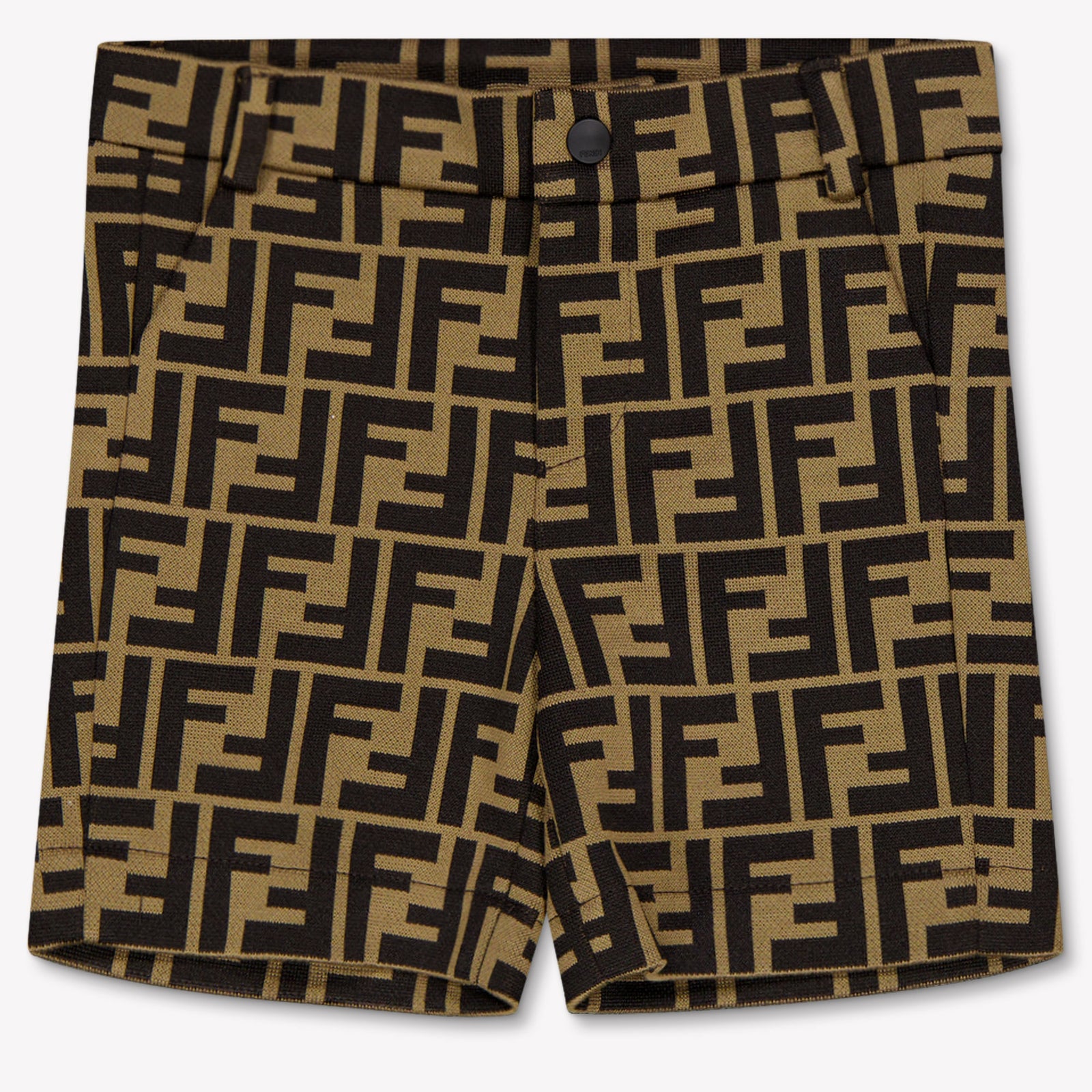 Fendi Baby Jongens Shorts In Bruin