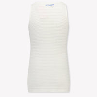 MC2 Saint Barth Kinder Meisjes Jurk In Off White