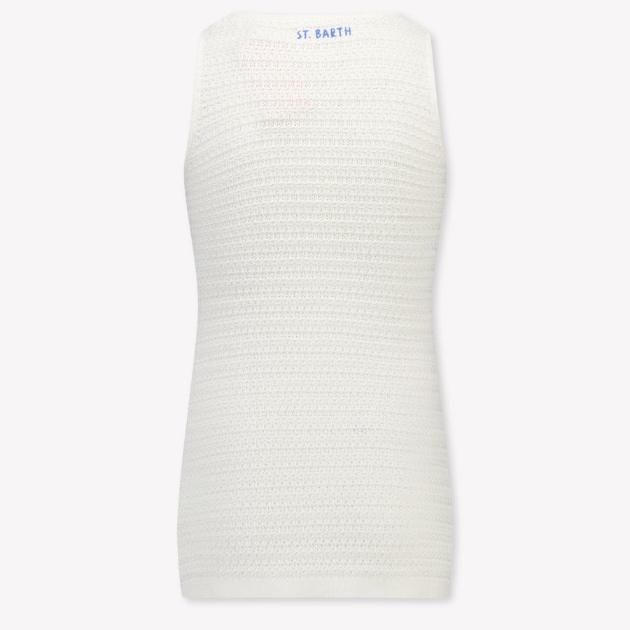 MC2 Saint Barth Kinder Meisjes Jurk In Off White