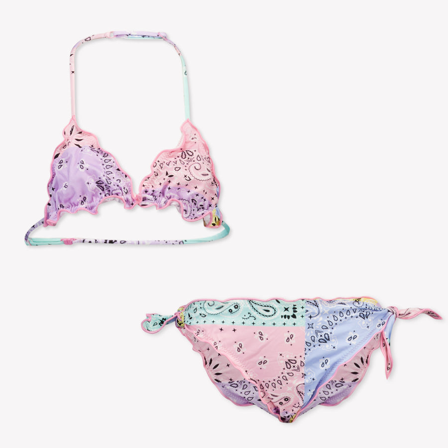 MC2 Saint Barth Kids Girls Swimwear In Yellow