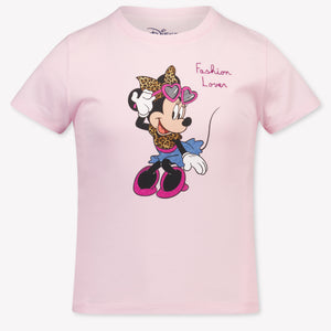 MC2 Saint Barth Kinder Meisjes T-Shirt In Licht Roze