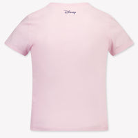 MC2 Saint Barth Kinder Meisjes T-Shirt In Licht Roze
