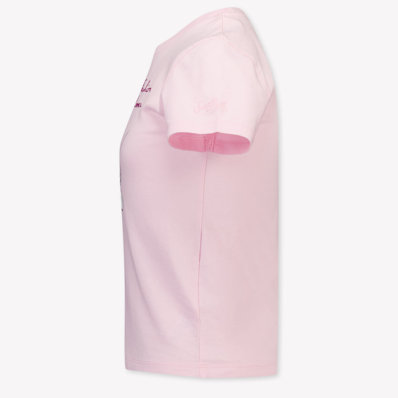 MC2 Saint Barth Kinder Meisjes T-Shirt In Licht Roze