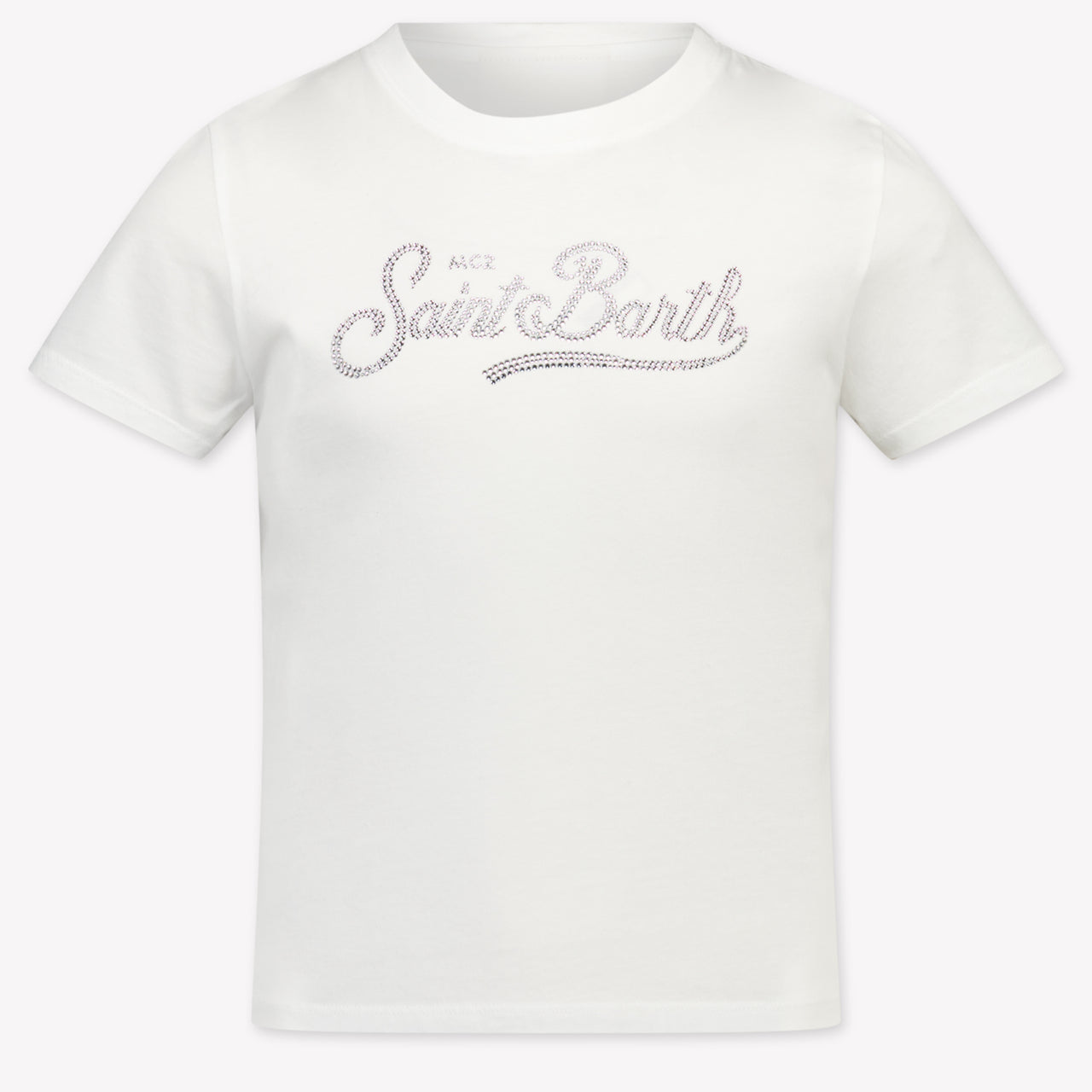 MC2 Saint Barth Kinder Meisjes T-Shirt In Wit