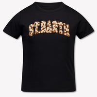 MC2 Saint Barth Kinder Meisjes T-Shirt In Zwart