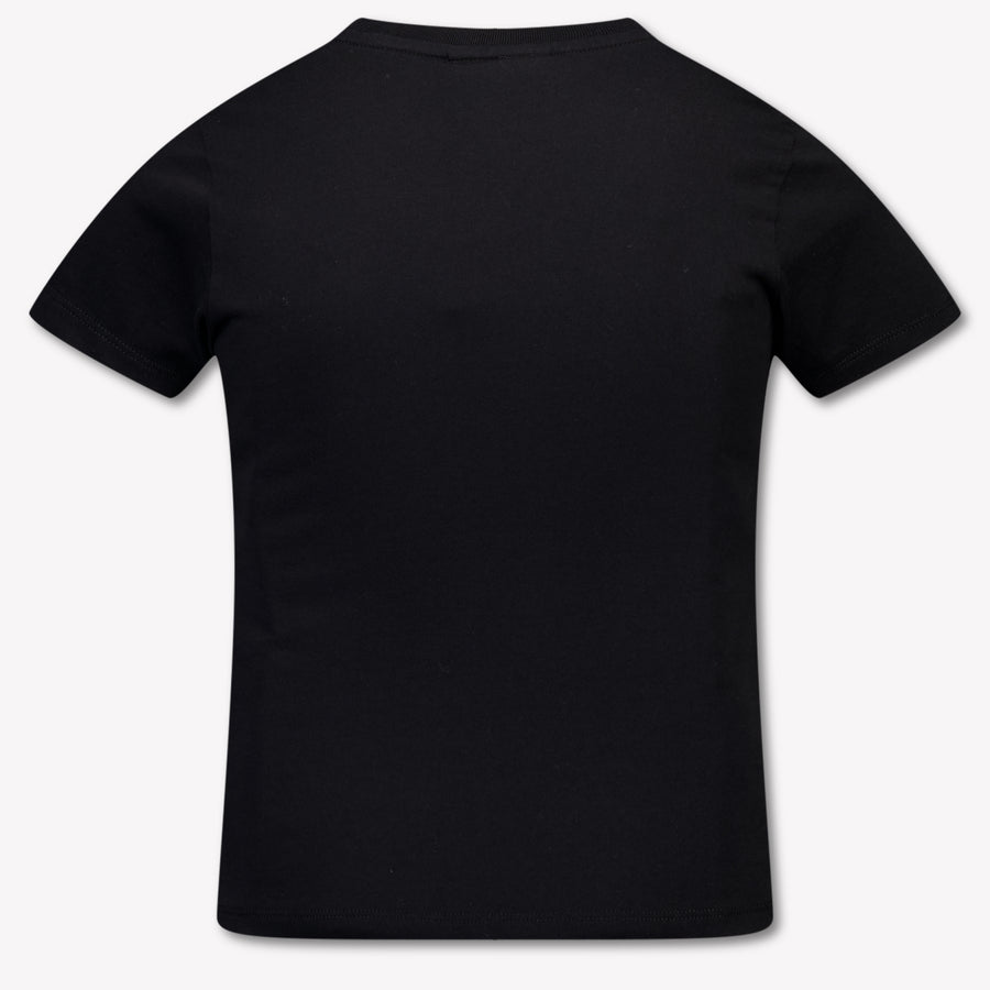 MC2 Saint Barth Kinder Meisjes T-Shirt In Zwart