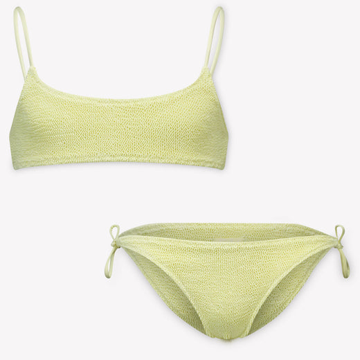 MC2 Saint Barth Kids Girls Swimwear In Yellow