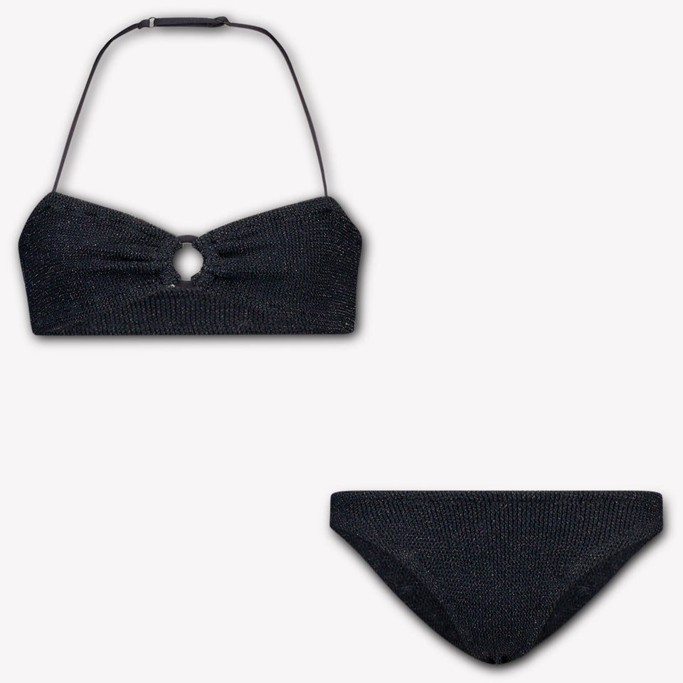 MC2 Saint Barth Kinder Meisjes Zwemkleding In Zwart