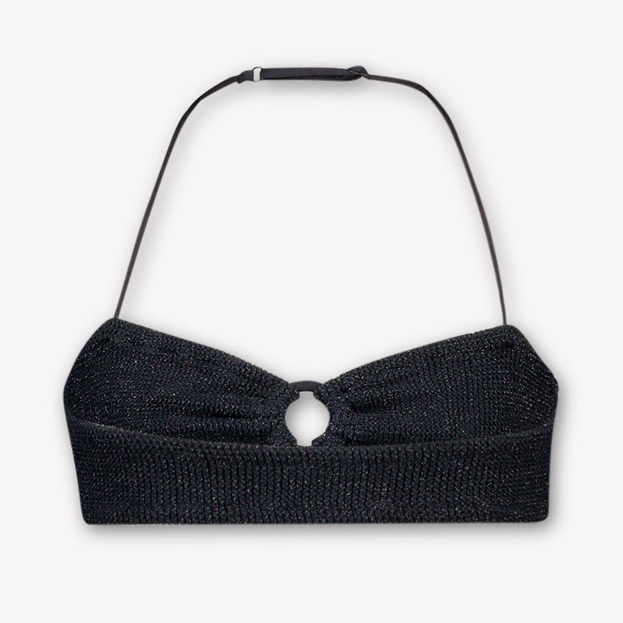 MC2 Saint Barth Kids Girls Swimwear In Black