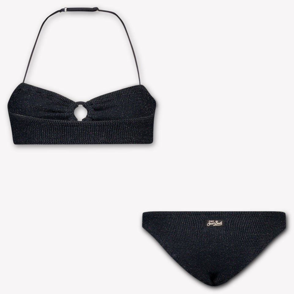 MC2 Saint Barth Kinder Meisjes Zwemkleding In Zwart