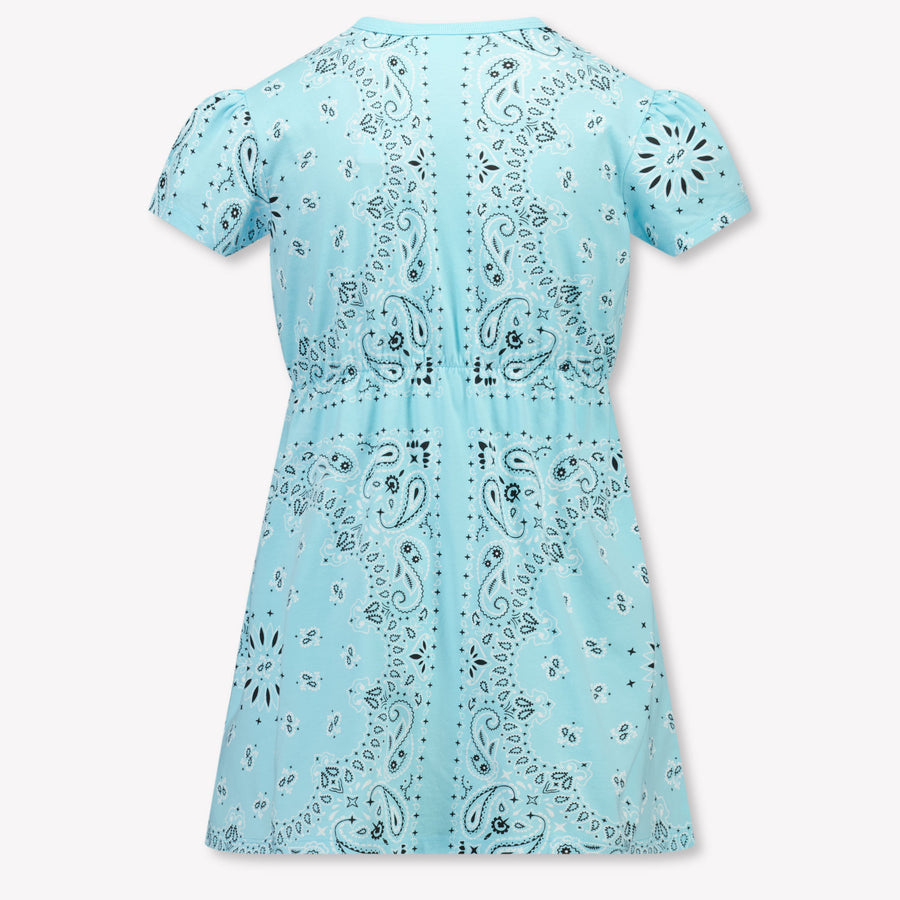 MC2 Saint Barth Kinder Meisjes Jurk In Turquoise