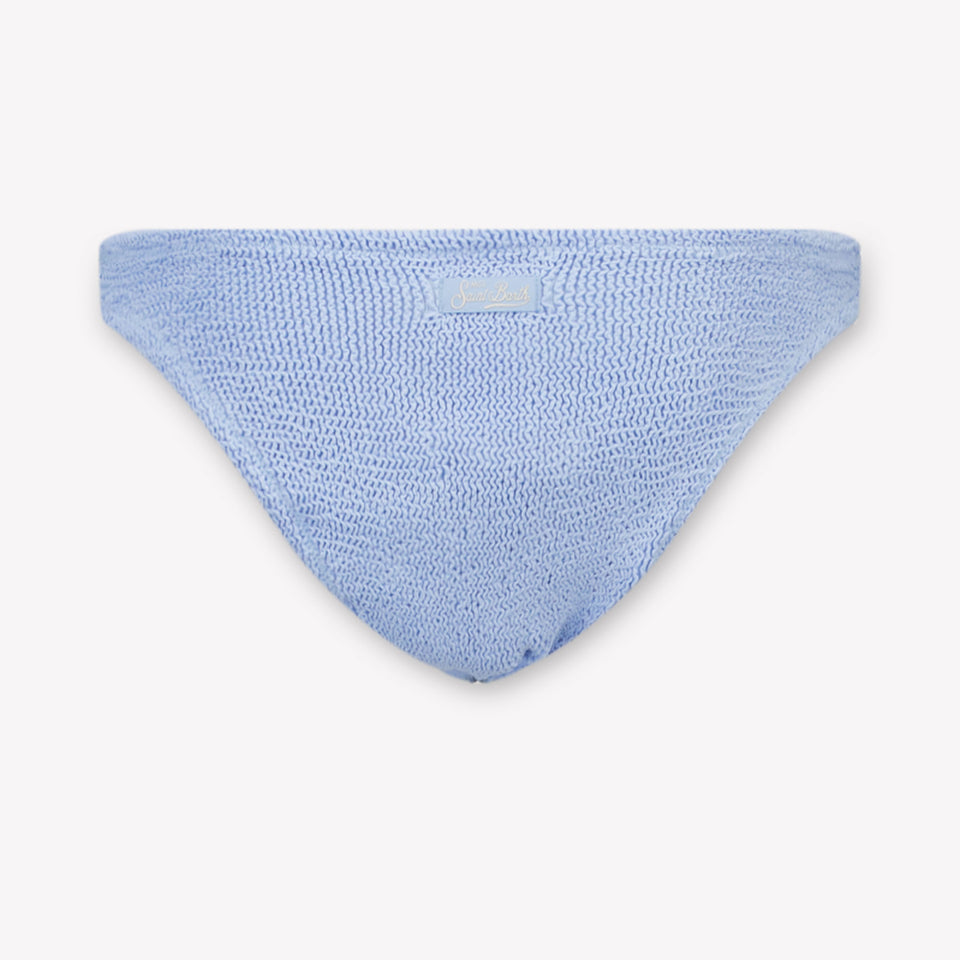 MC2 Saint Barth Kids Girls Swimwear In Light Blue