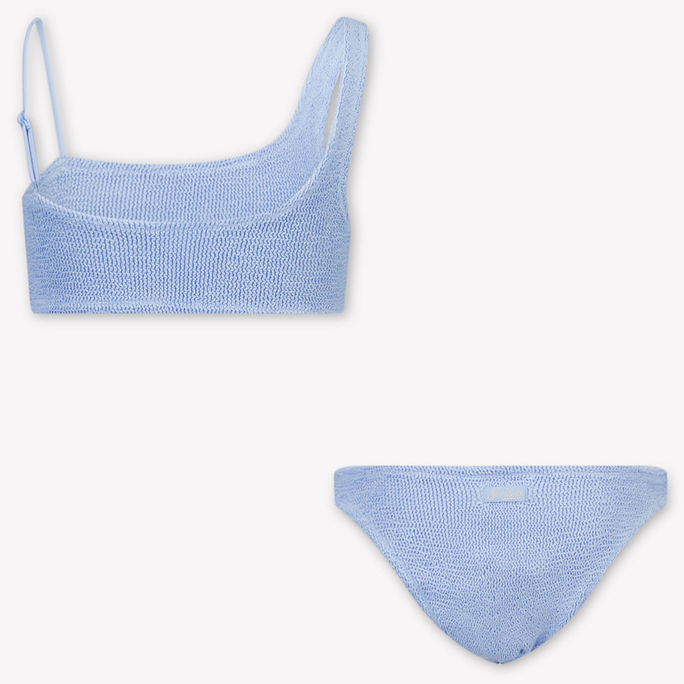 MC2 Saint Barth Kids Girls Swimwear In Light Blue