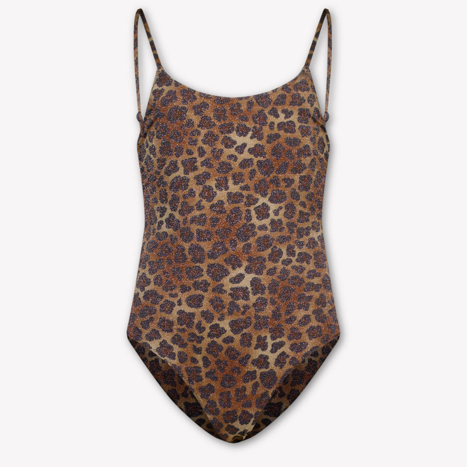 MC2 Saint Barth Kids Girls Swimwear In Panther