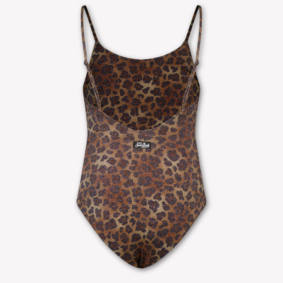 MC2 Saint Barth Kids Girls Swimwear In Panther