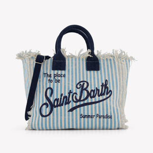 MC2 Saint Barth Kinder Meisjes Tas In Licht Blauw