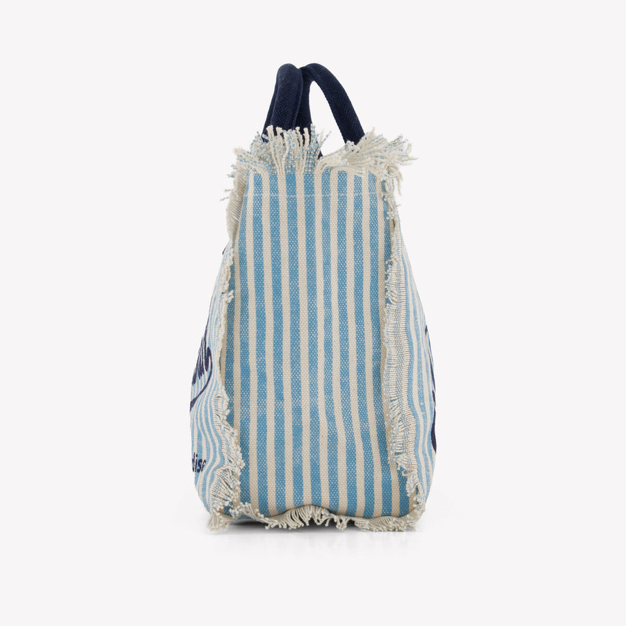 MC2 Saint Barth Kinder Meisjes Tas In Licht Blauw