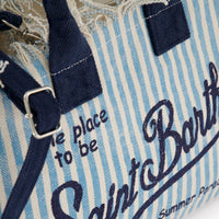 MC2 Saint Barth Kinder Meisjes Tas In Licht Blauw