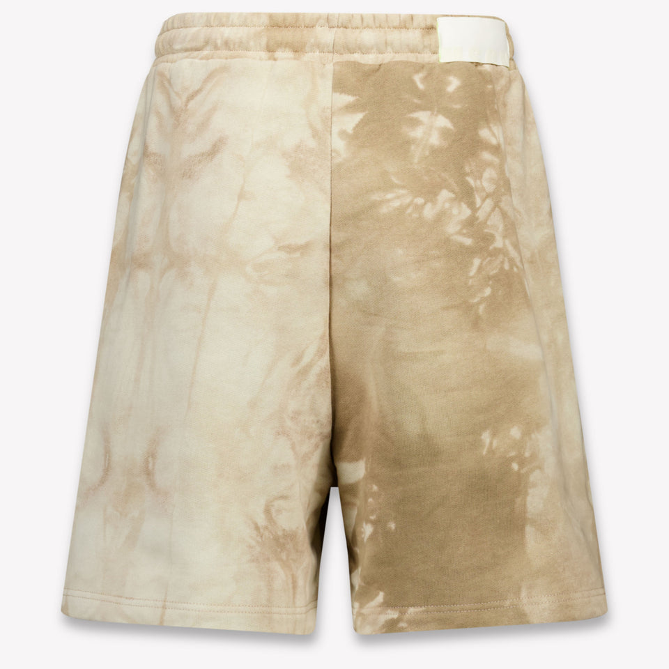 MSGM Kids Boys Shorts In Beige