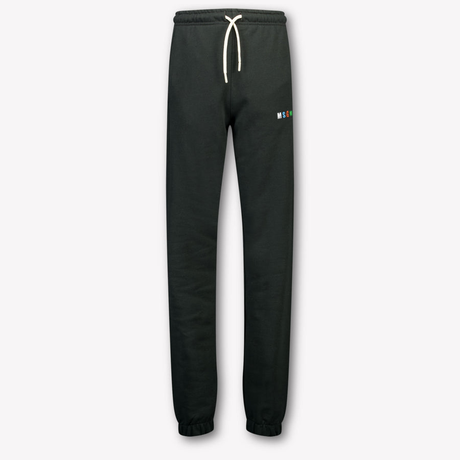 MSGM Kids Boys Pants In Black
