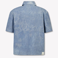 MSGM Kids Boys Jackets In Jeans