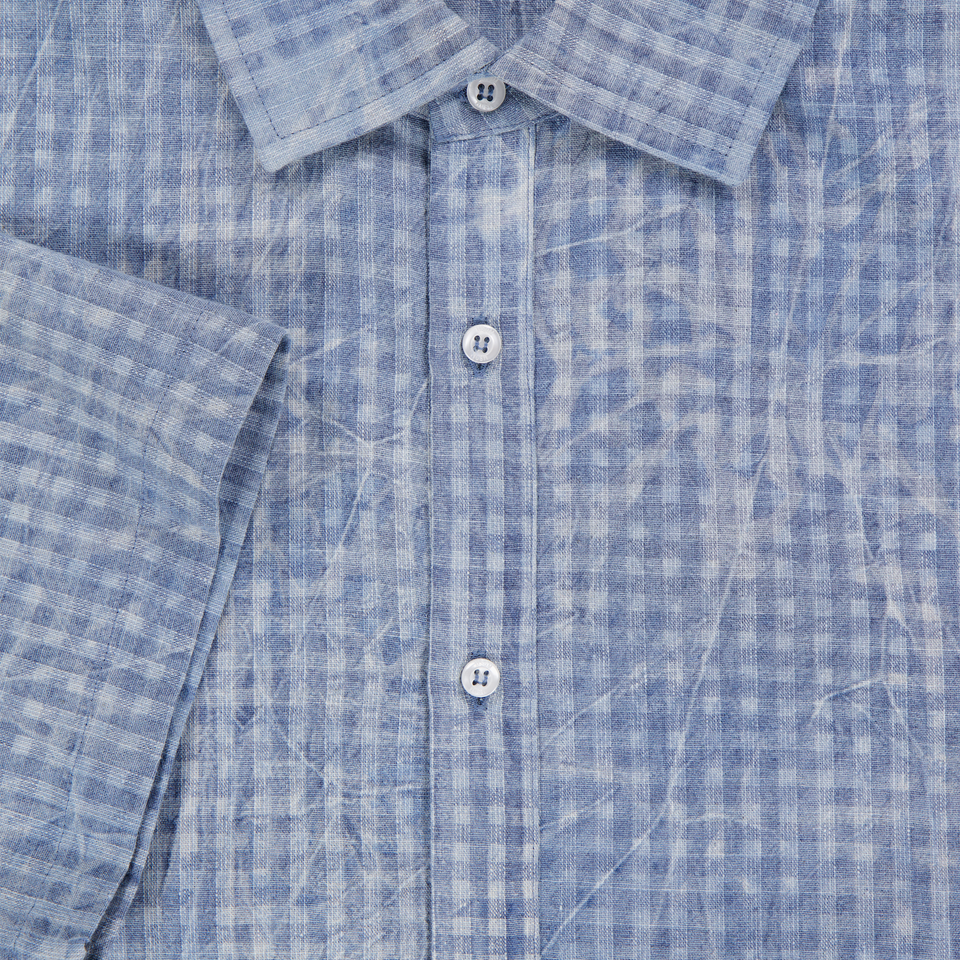 MSGM Kinder Jongens Overhemd In Jeans