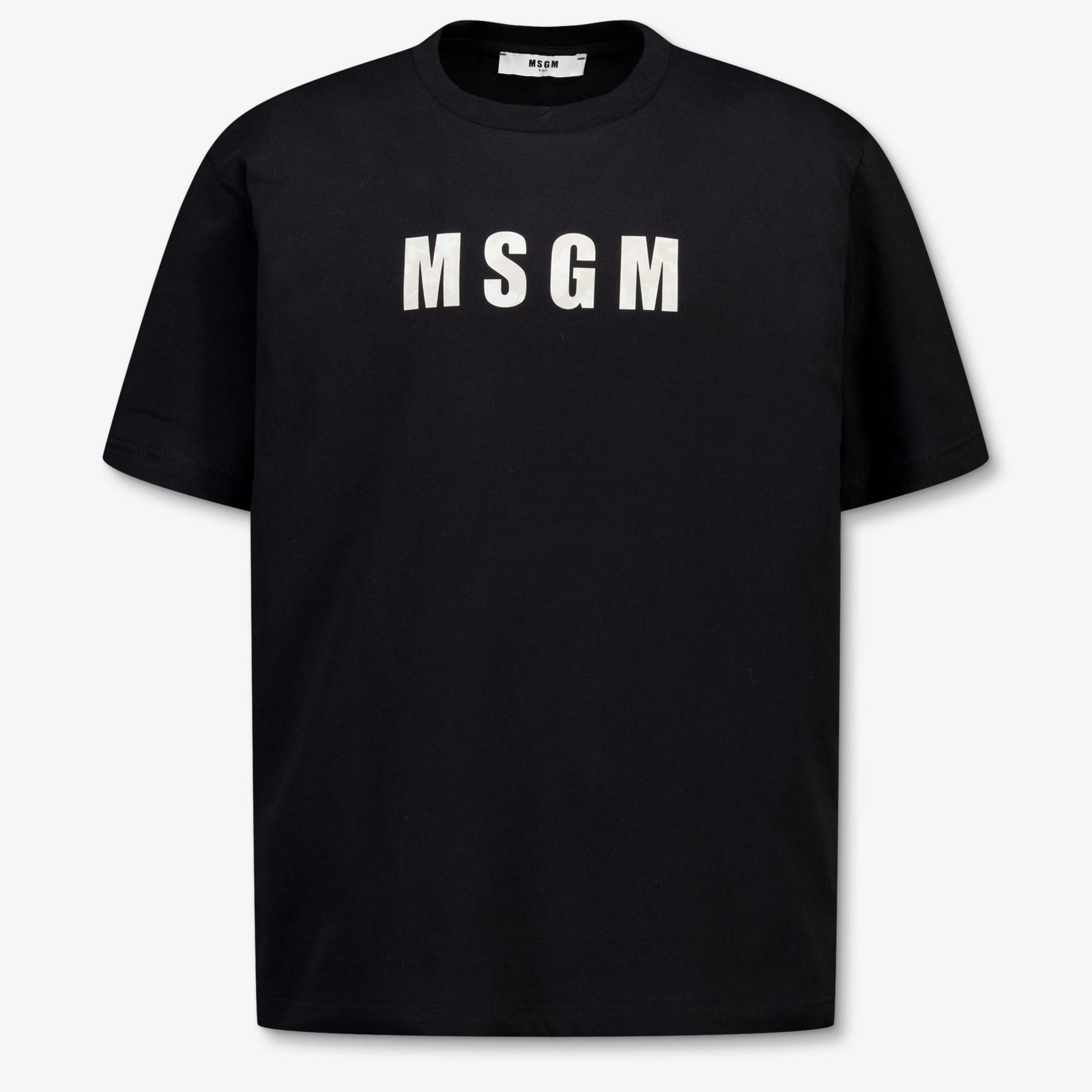 MSGM Kinder Jongens T-Shirt In Zwart