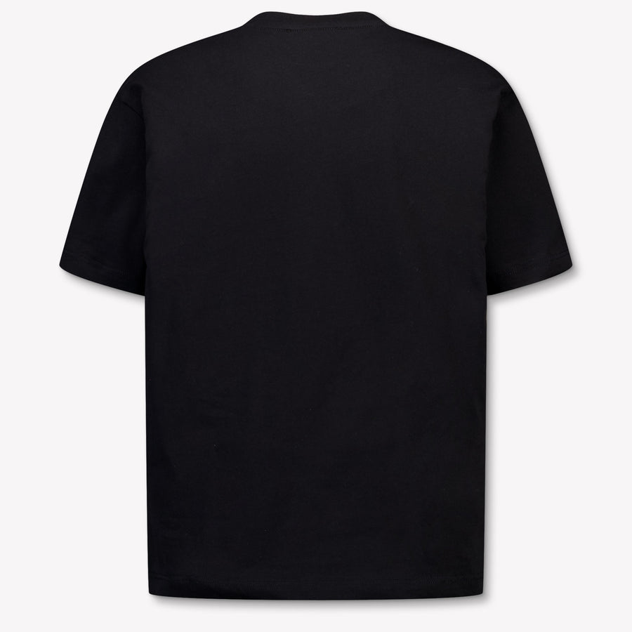 MSGM Kinder Jongens T-Shirt In Zwart