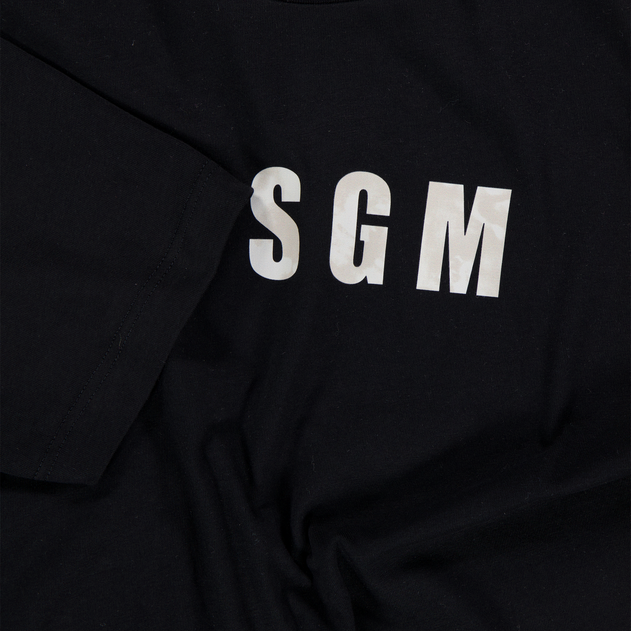 MSGM Kinder Jongens T-Shirt In Zwart