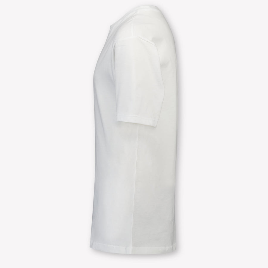 MSGM Kids Boys T-Shirt In White