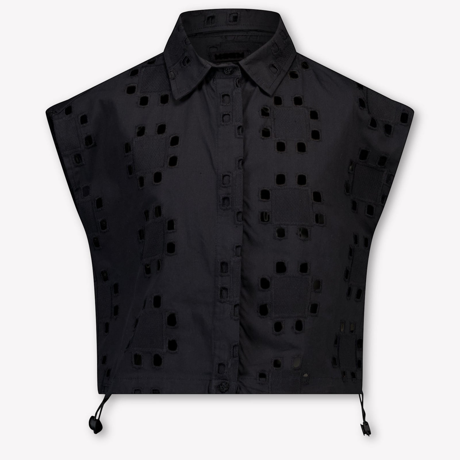 MSGM Kids Girls Blouse In Black