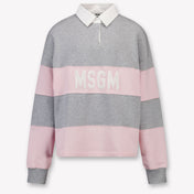 MSGM Kinder Meisjes Trui In Licht Roze